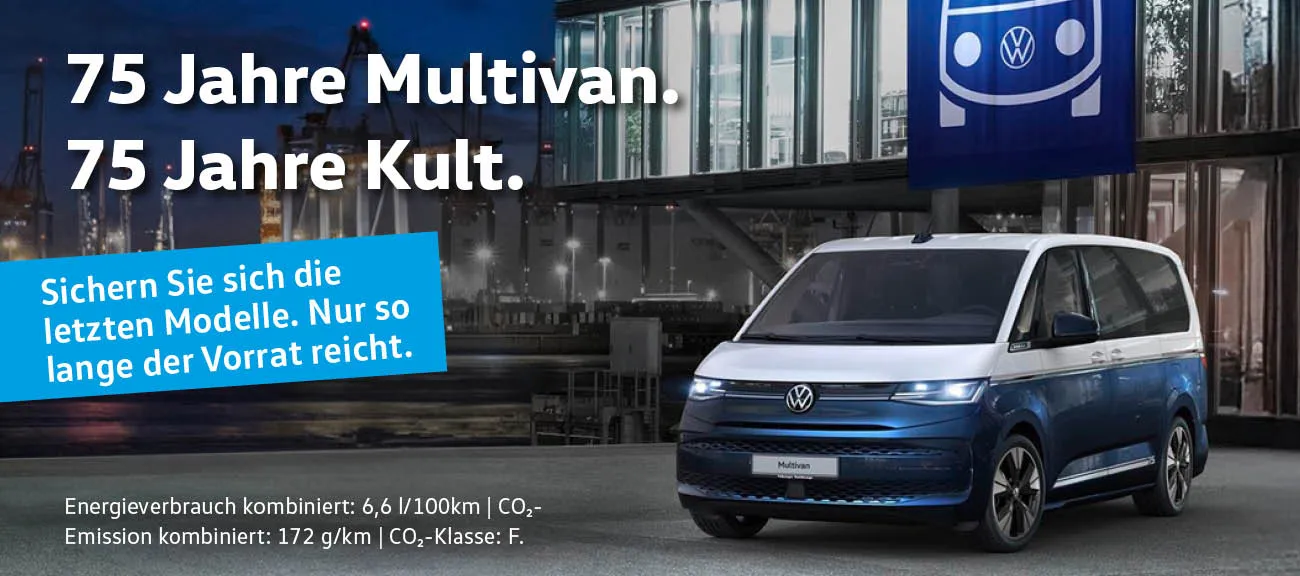 Slider 75 Jahre Multivan