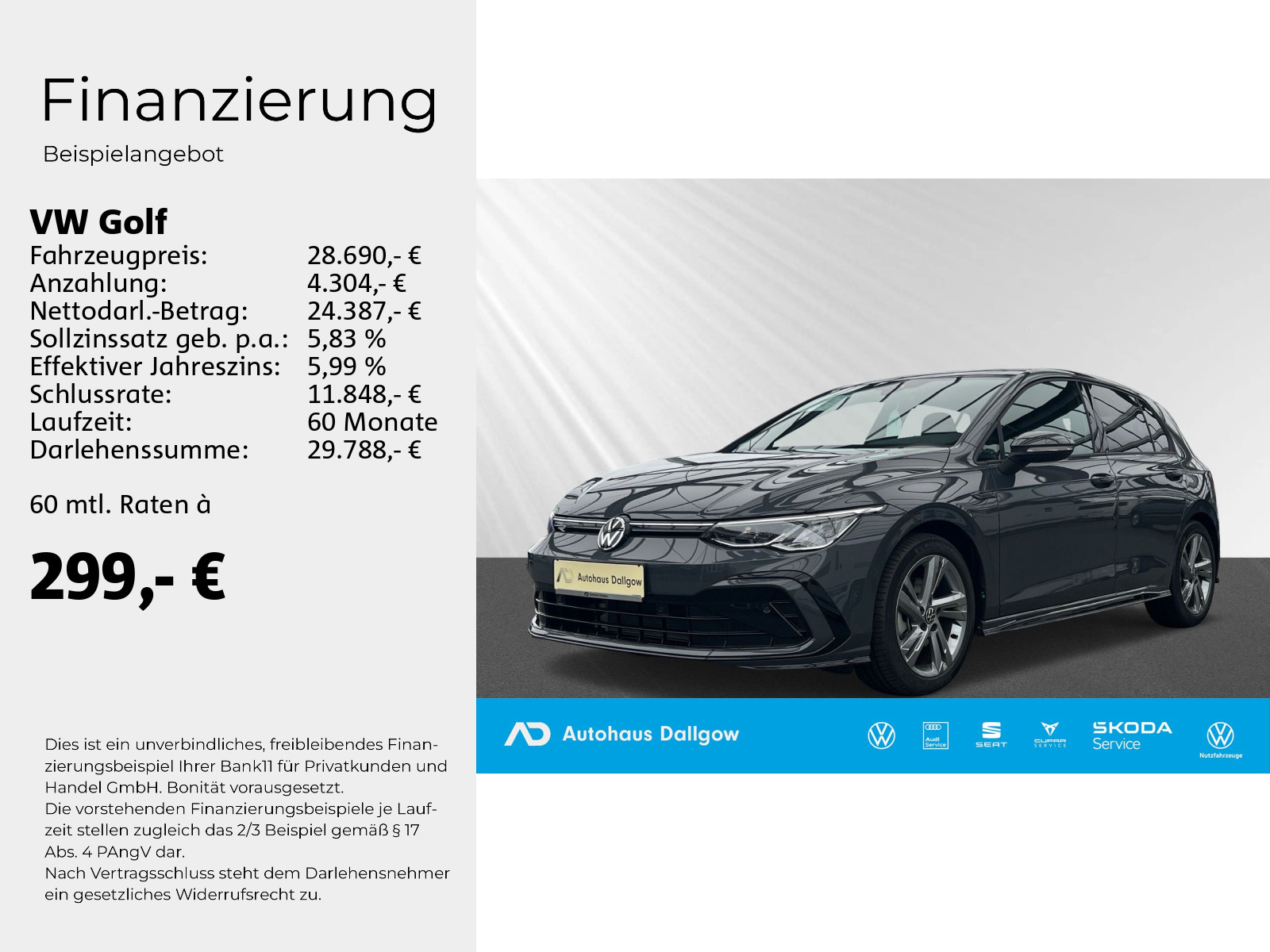 Golf 1.5 TSI DSG 