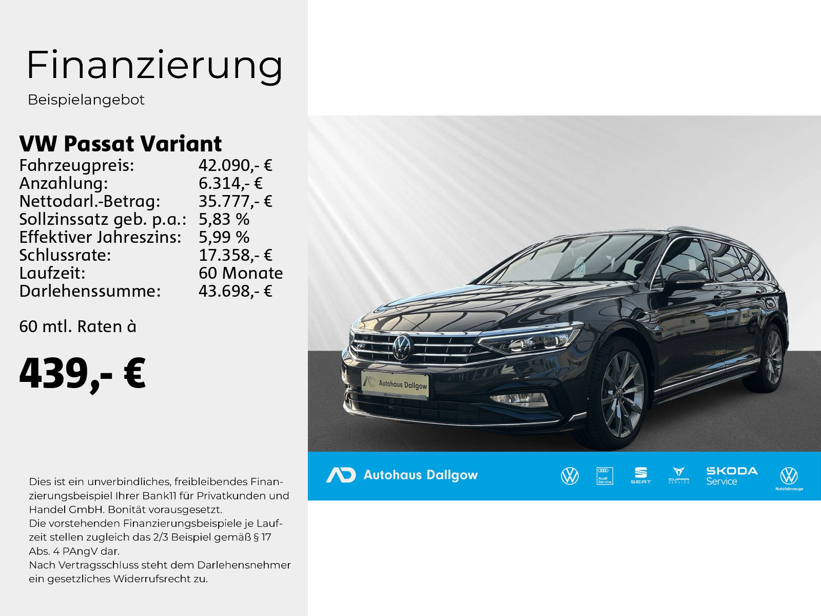 Passat Variant Elegance DSGLED ACC WiRä Business