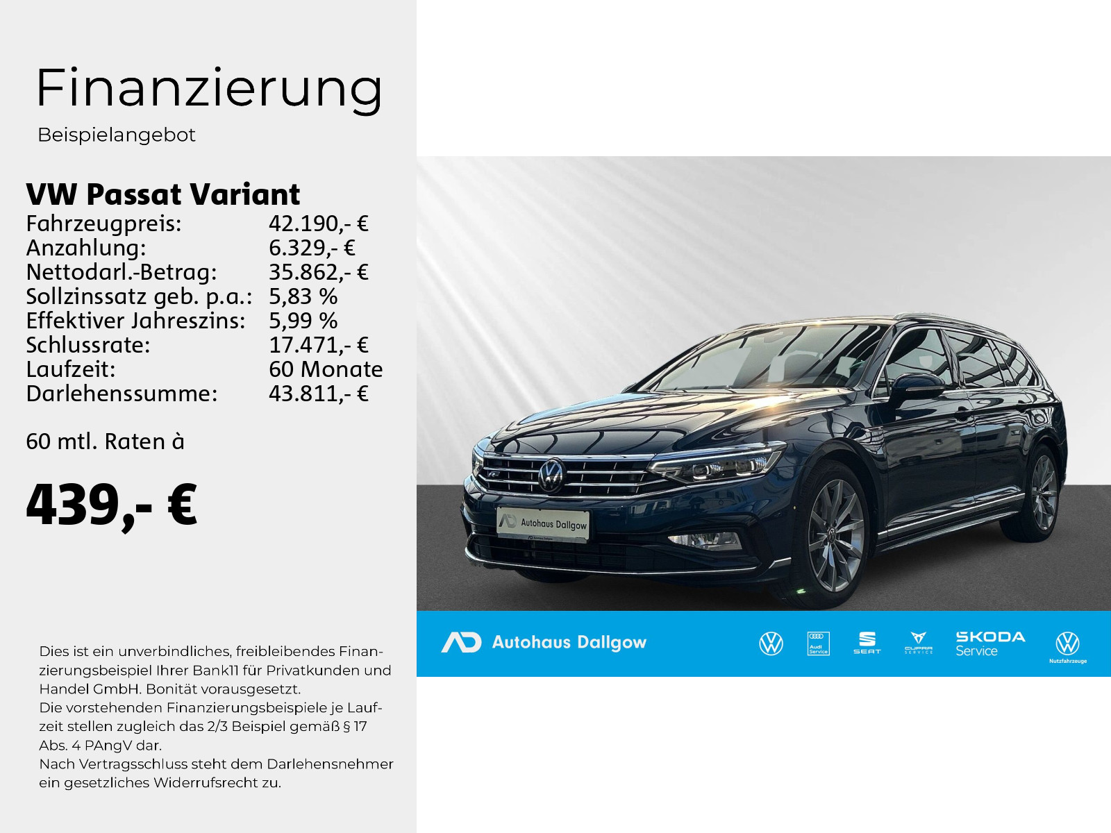 Passat Variant Elegance DSGLED ACC WiRä Business