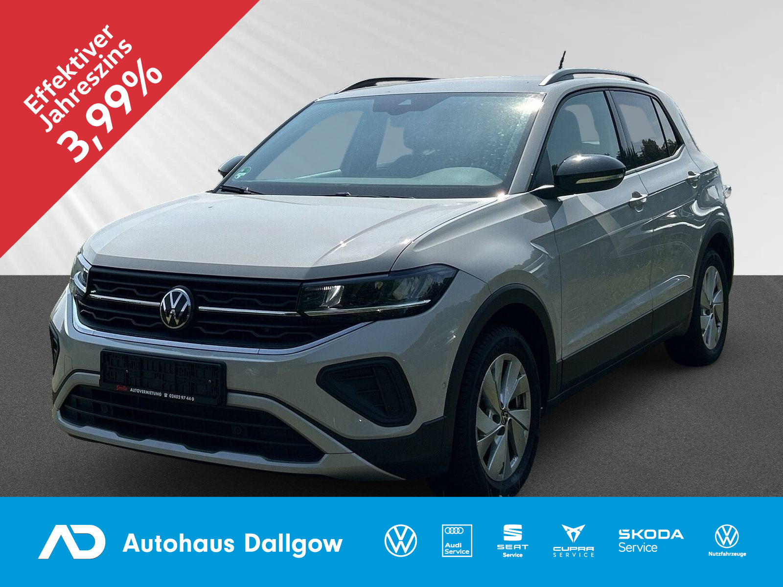 T-Cross GOAL 1.0l TSi 116PS*DSG+PDC+Nav+WiRä+RFK