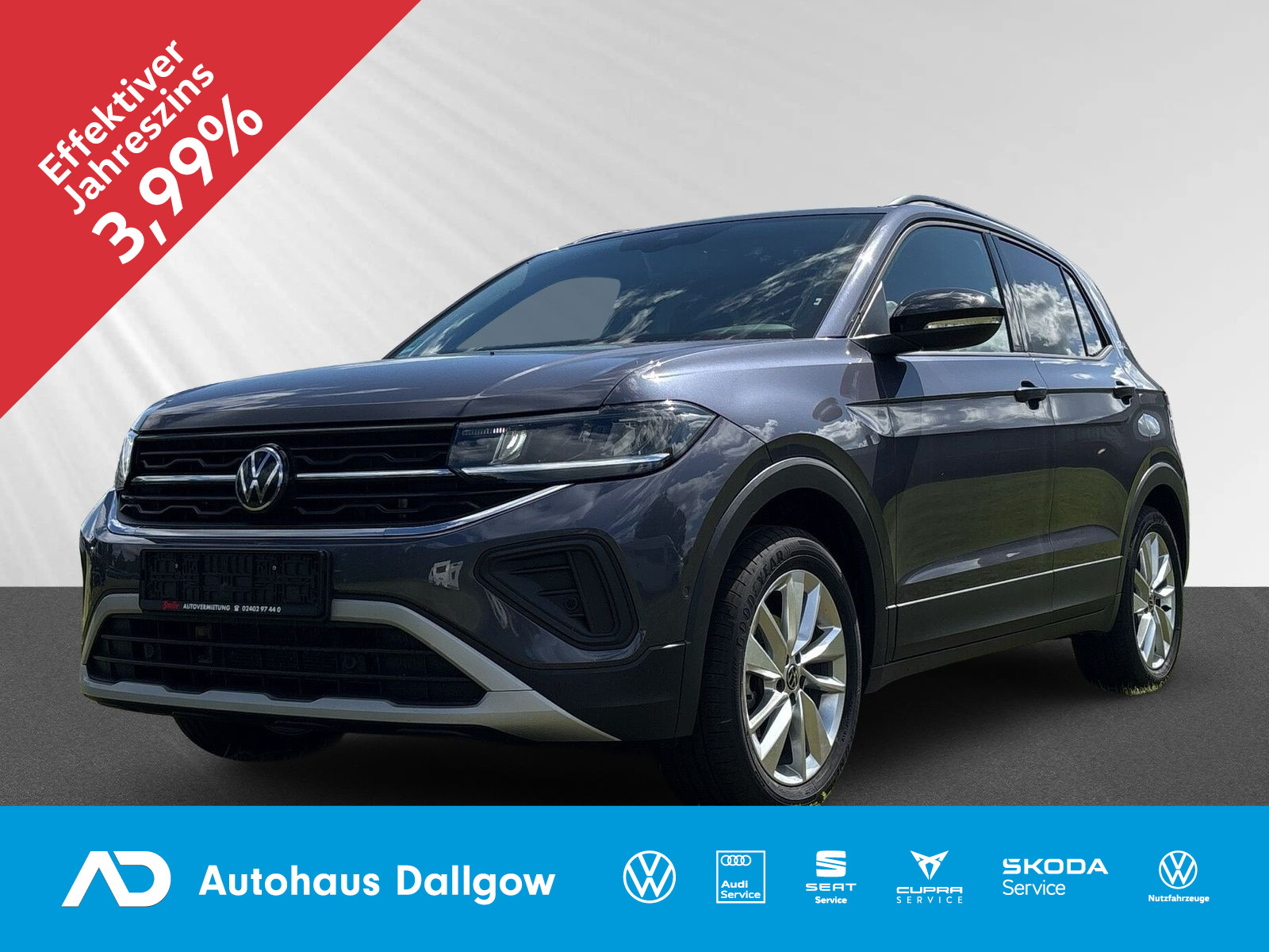 T-Cross Goal 1.5l TSi150PS*DSG+PDC+RFK+Nav+WiRä