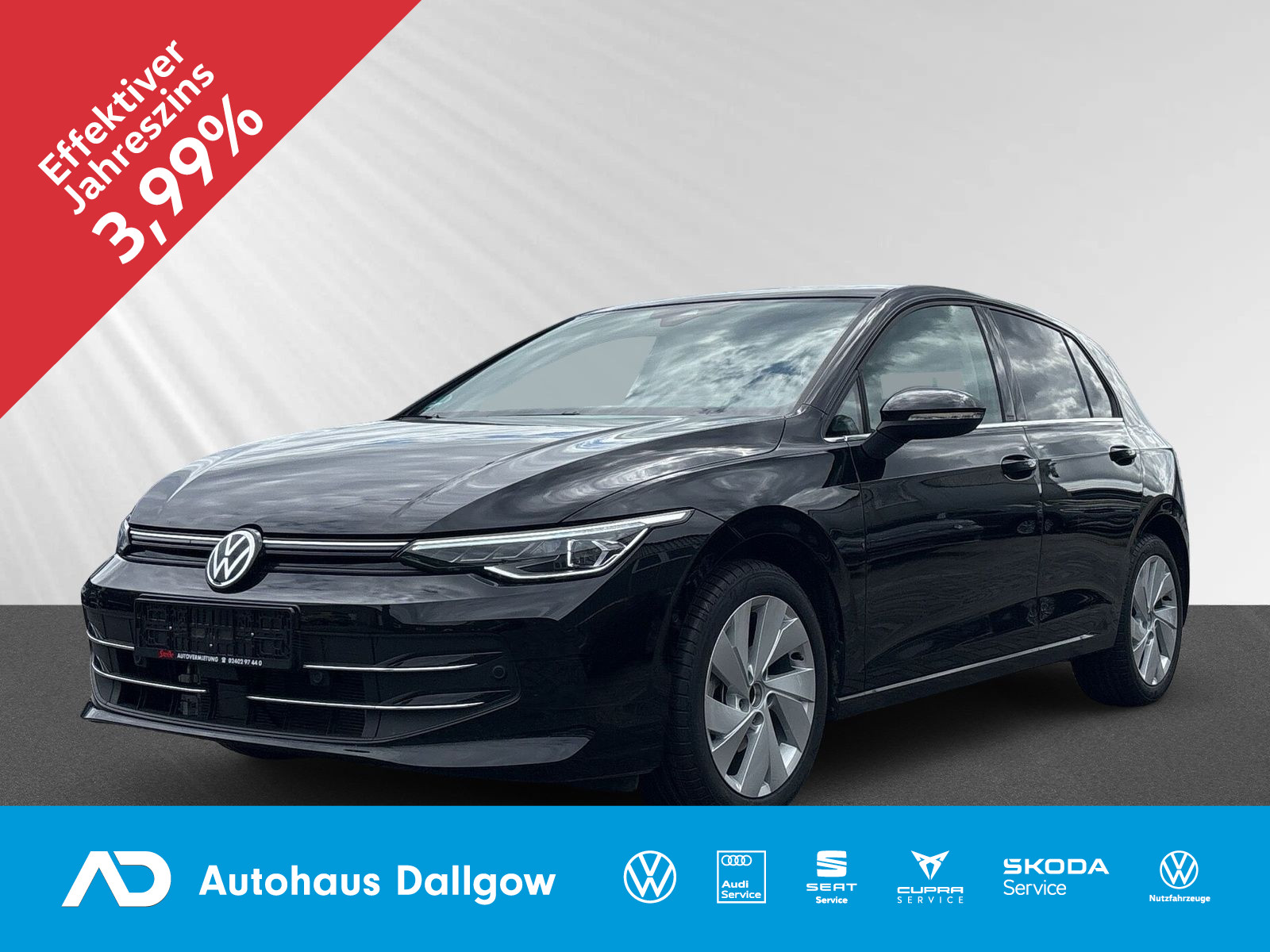 Golf VIII 1.5 eTSI Style Busin.Prem+Pano+LEDmatr