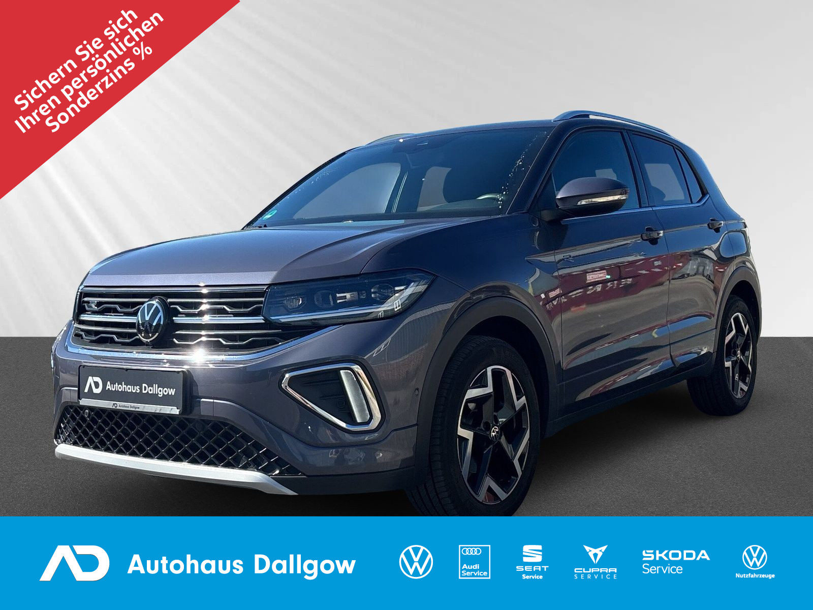 T-Cross R-Line 1.5 l TSI ACT OPF 110 kW (150 PS) 7-Gang-Doppelkupplungsgetriebe DSG