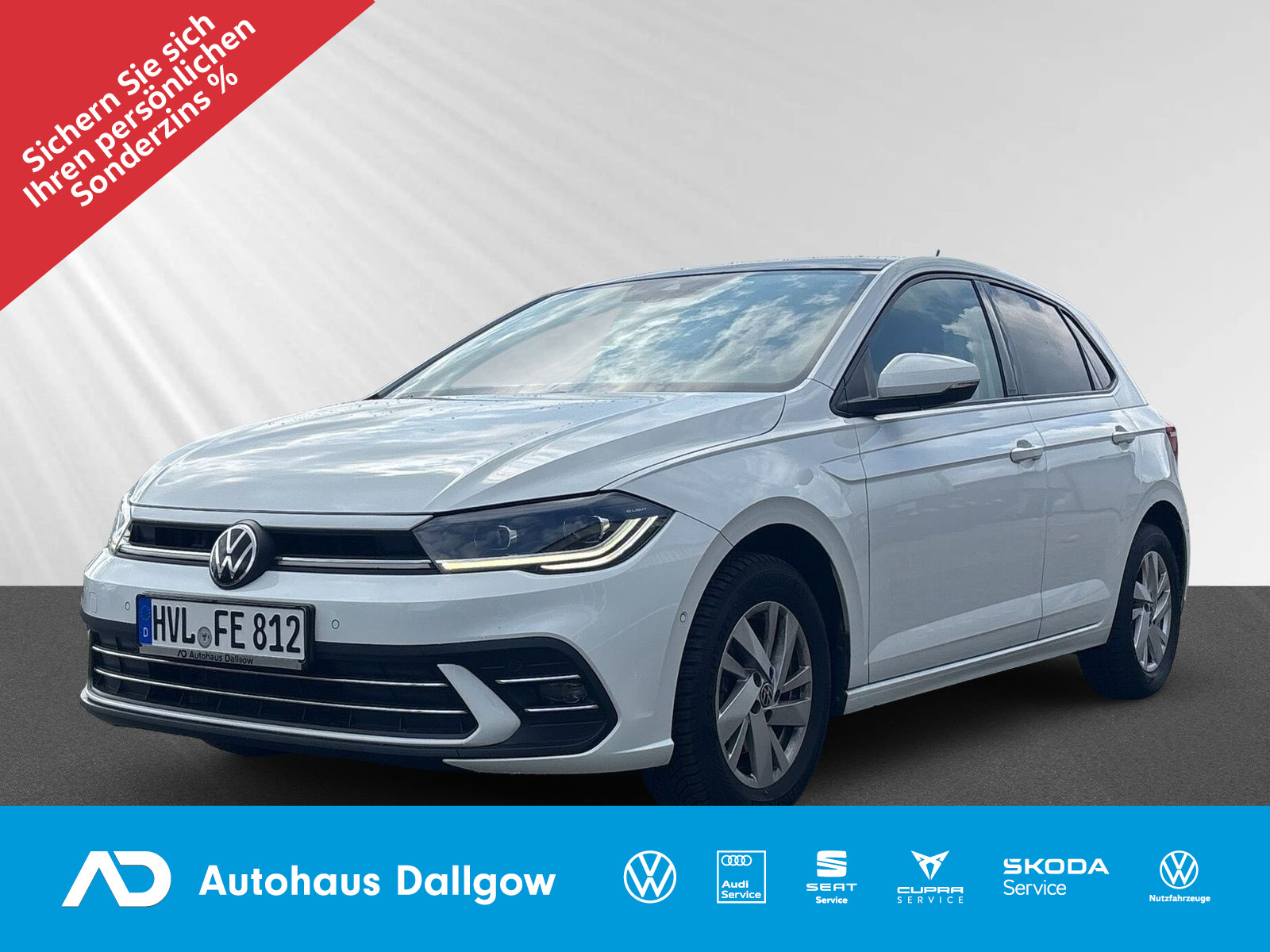 Polo Style Klima+Navi+Pano+RFK+ParkAssist+Garant