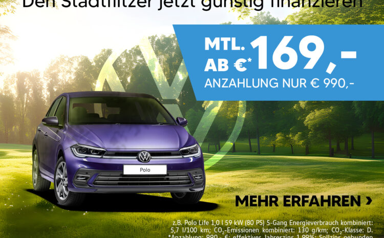  VW Polo 1,99% Sonderzins